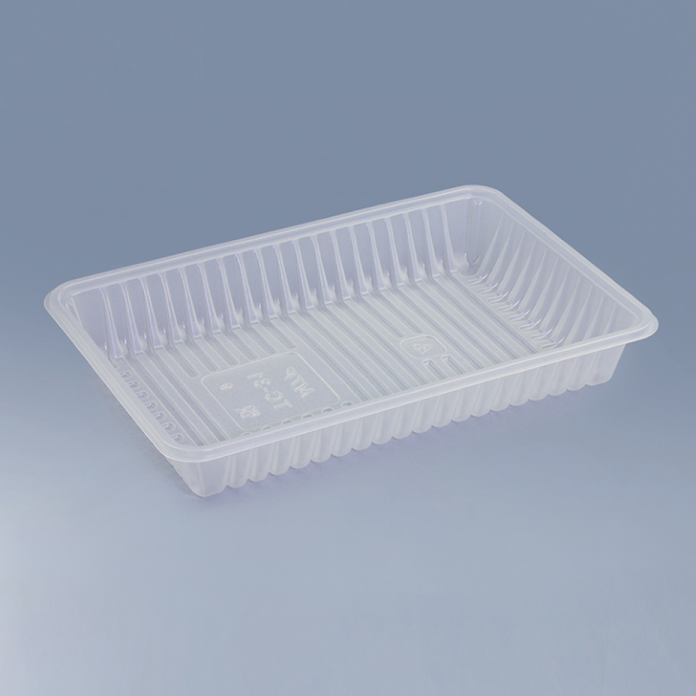PLASTIC TRAY TC-31 (PP - CLEAR) (100'S) 