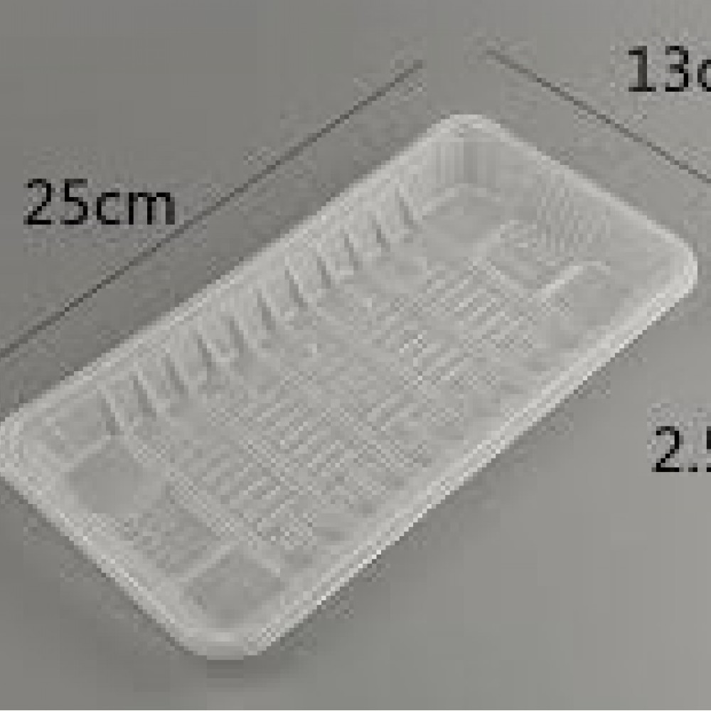 PLASTIC TRAY 2513 (WHITE) (100'S)