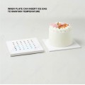 Spot 8 Inch CAKE BOX TRANSPARENT SQUARE ICE BAG Spot 8 Inch CAKE BOX TRANSPARENT SQUARE ICE BAG