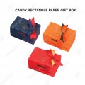 CANDY SQUARE PAPER GIFT BOX CANDY SQUARE PAPER GIFT BOX