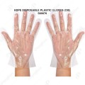PLASTIC GLOVES HDPE DISPOSABLE (CM) (100'S X 100PKT/CTN) PLASTIC GLOVES HDPE DISPOSABLE (CM) (100'S X 100PKT/CTN)
