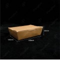 PAPER LUNCH BOX W/SELF LOCK (BROWN) (L) W180 x L120 x H50mm (8PKT X 50'S/CTN) HMT PAPER LUNCH BOX W/SELF LOCK (BROWN) (L) W180 x L120 x H50mm (8PKT X 50'S/CTN) HMT