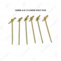 120MM (4.8") FLOWER KNOT PICK (100'S X 200PKT/CTN) 120MM (4.8") FLOWER KNOT PICK (100'S X 200PKT/CTN)