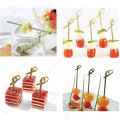 120MM (4.8") FLOWER KNOT PICK (100'S X 200PKT/CTN) 120MM (4.8") FLOWER KNOT PICK (100'S X 200PKT/CTN)