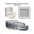 ALUMINUM FOIL PEARL COTTON INSULATION BAG (L26 * W26 * H37CM +3MM) 铝箱珍珠保温袋 (20'S) ALUMINUM FOIL PEARL COTTON INSULATION BAG (L26 * W26 * H37CM +3MM) 铝箱珍珠保温袋 (20'S)