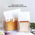 WHITE EIGHT-SIDE BREAD SEALED BAG