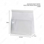WHITE BIG EIGHT-SIDE BREAD SEALED BAG