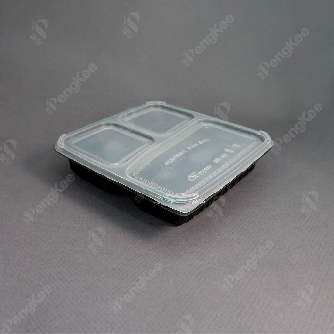 BTB-3CN- LID (CLEAR) + TRAY (3 COMP.) BTB-3CN- LID (CLEAR) + TRAY (3 COMP.)