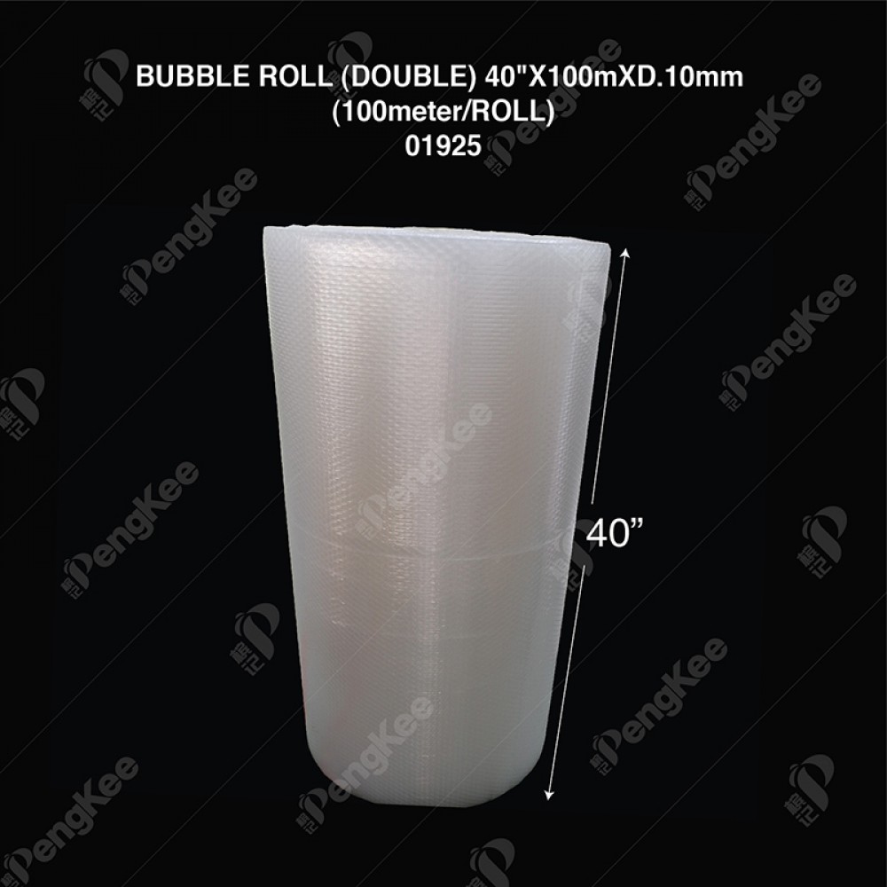 BUBBLE ROLL (DOUBLE) 40"X100mXD.10mm 