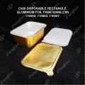 C930 DISPOSABLE RECTANGLE ALUMINIUM FOIL PANS 930ML C930 DISPOSABLE RECTANGLE ALUMINIUM FOIL PANS 930ML