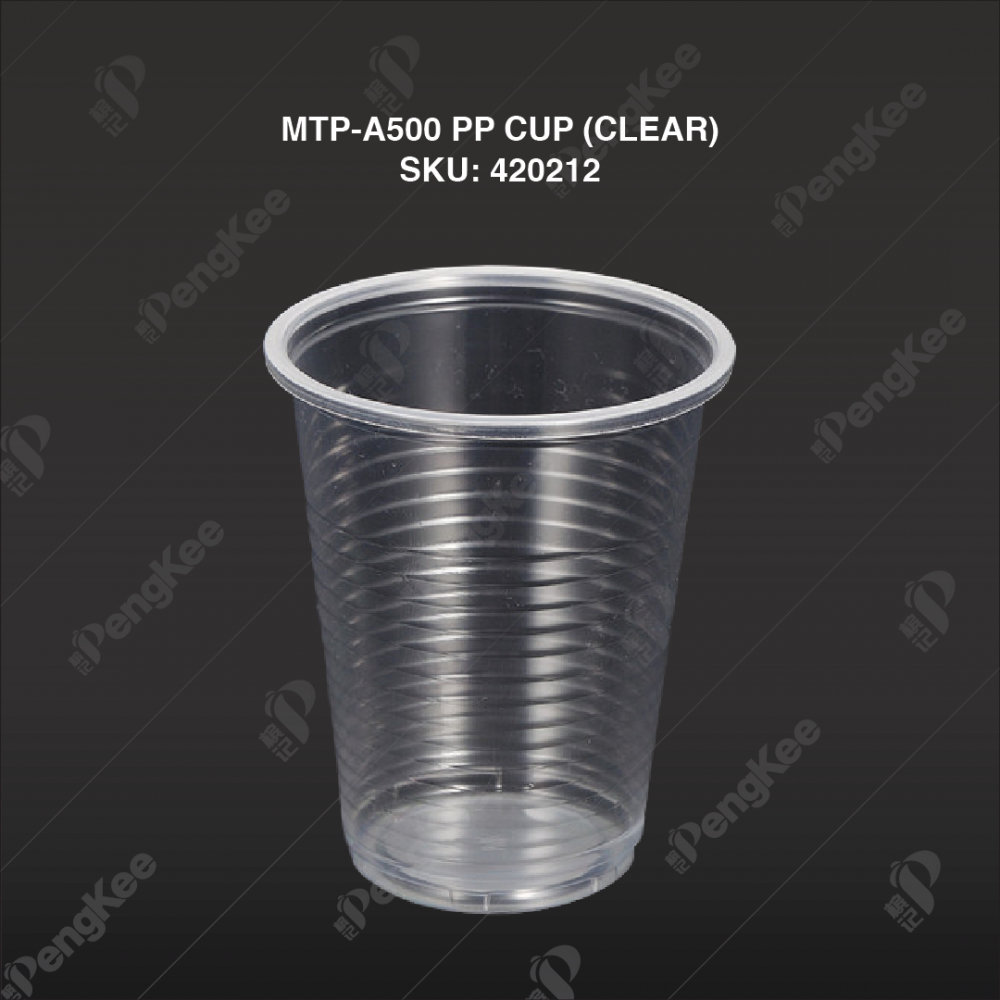 MTP-A500 PP CUP (CLEAR) (100'S)