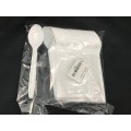 5" PLASTIC TEA SPOON (WHITE) (+-50'S) (20PKT/CTN) 5" PLASTIC TEA SPOON (WHITE) (+-50'S) (20PKT/CTN)