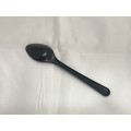 7" (180MM) LUXURY PLASTIC CUTLERY SPOON (BLACK) (50'S+-) (40PKT/CTN) 7" (180MM) LUXURY PLASTIC CUTLERY SPOON (BLACK) (50'S+-) (40PKT/CTN)