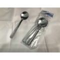F3012 TOFFI DESSERT SOUP SPOON ( 6PCS /PKT ) F3012 TOFFI DESSERT SOUP SPOON ( 6PCS /PKT )