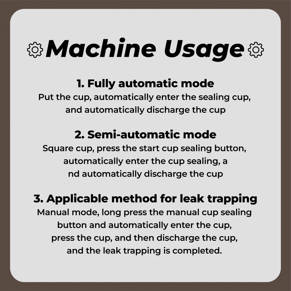 CUP SEALING MACHINE JM-S9 (CM) CUP SEALING MACHINE JM-S9 (CM)