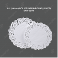 5.5" (140mm) DOILIES PAPER (ROUND) (WHITE) (NO:L-140)/(NO:K-140) 花底纸 (200'S)