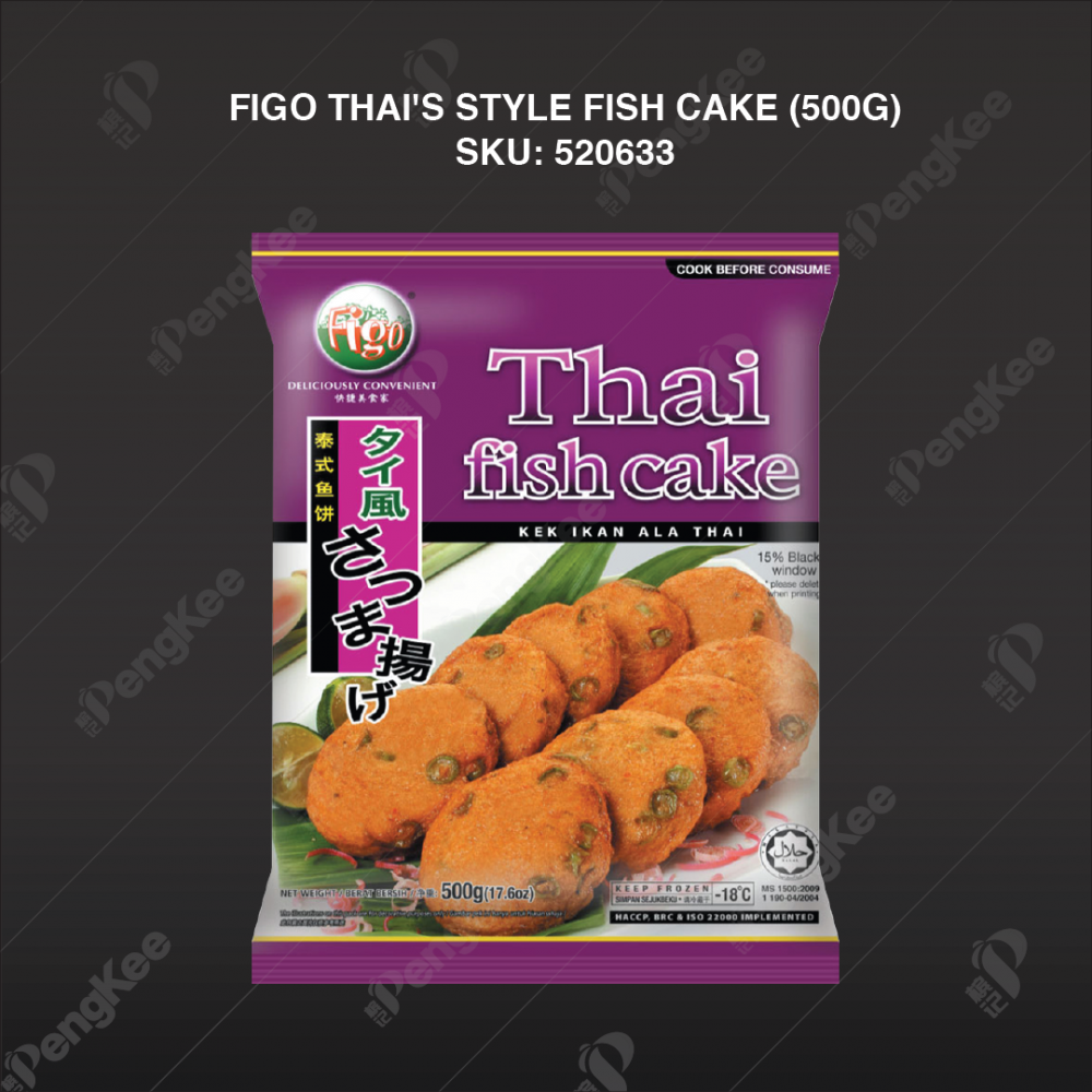 FIGO THAI'S STYLE FISH CAKE (500G)