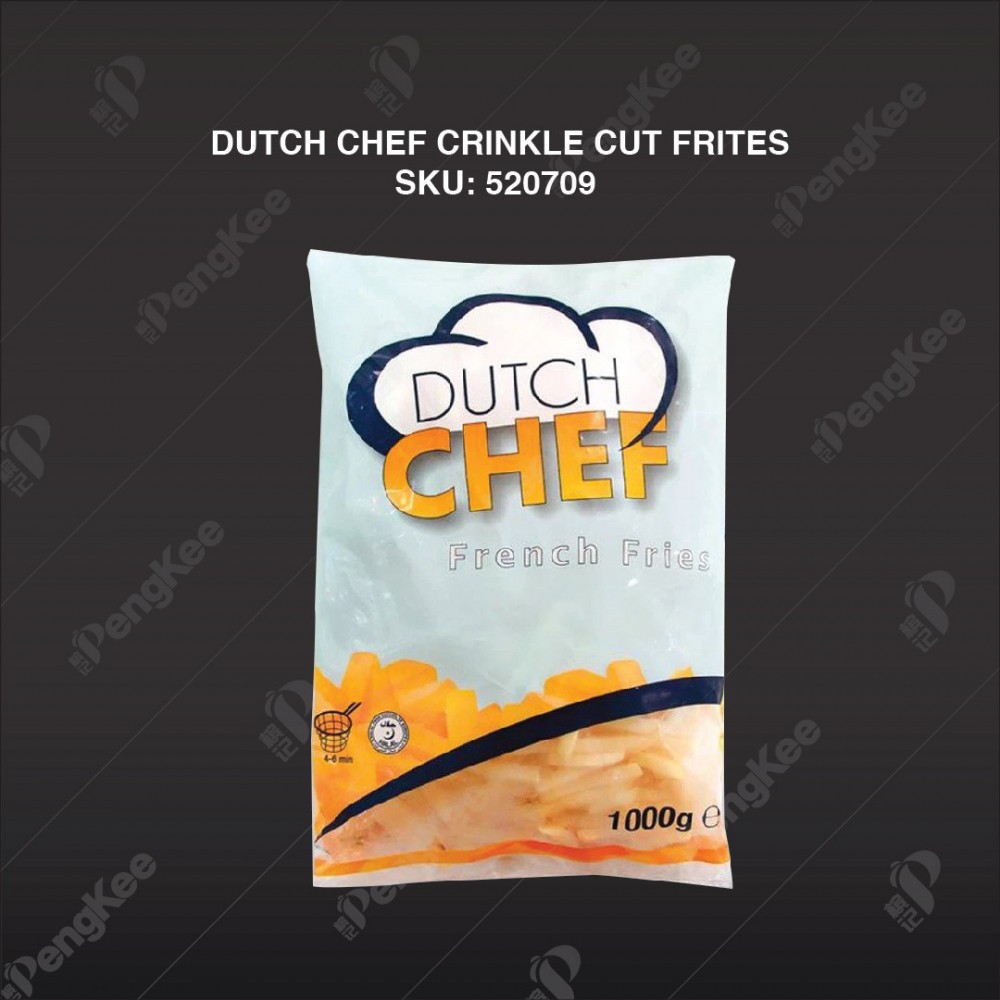DUTCH CHEF CRINKLE CUT FRITES (1KG)