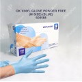 BLUE VINYL GLOVE (POWDER FREE) BLUE VINYL GLOVE (POWDER FREE)