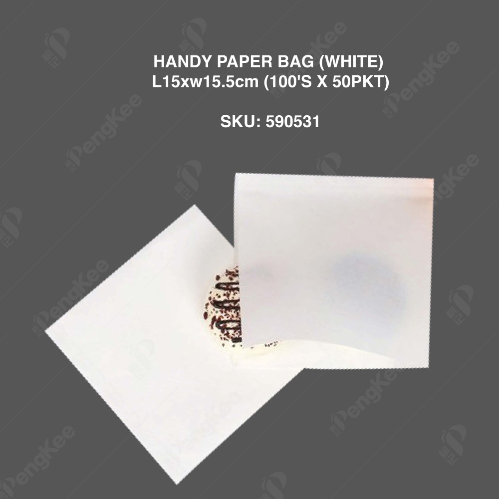 HANDY PAPER BAG (WHITE) 