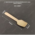 4" BRICHWOOD ICE CREAM SPOON (100'S X 50PKT) 4" BRICHWOOD ICE CREAM SPOON (100'S X 50PKT)