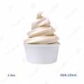 2.5OZ (75ML) ICE CREAM CUP (PLAIN WHITE) 2.5OZ (75ML) ICE CREAM CUP (PLAIN WHITE)