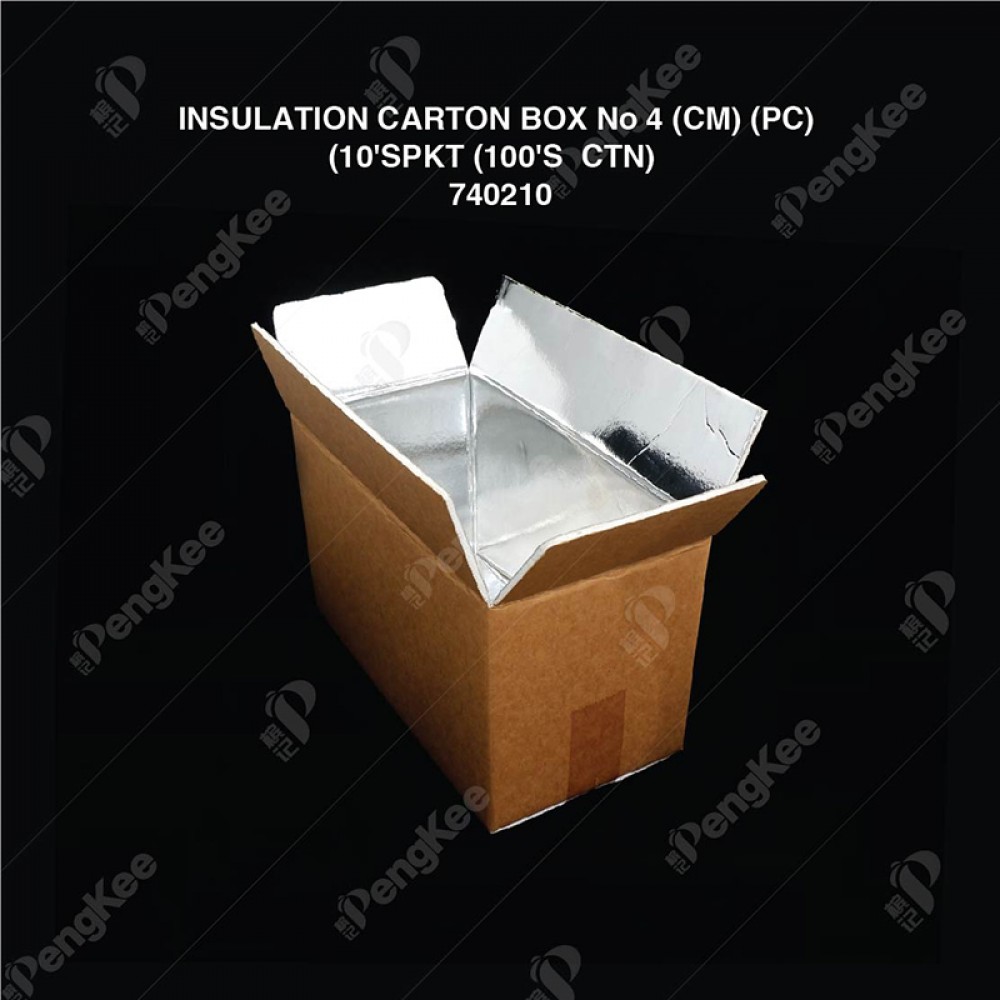 INSULATION CARTON BOX No 4 (CM) (PC) (10'S/PKT)
