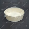Y155A KAMULONG WOODEN TRAY & LID COVER Y155A KAMULONG WOODEN TRAY & LID COVER