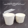 PP CLAM SHELL BOWL LID BL-140 (COMPARTMENT LID FOR BOWL 850CC/1000CC) (100'S X 3PKT/CTN) PP CLAM SHELL BOWL LID BL-140 (COMPARTMENT LID FOR BOWL 850CC/1000CC) (100'S X 3PKT/CTN)