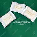 MACHINE SEALED BAG WITH WORDING (HANDMADE) MACHINE SEALED BAG WITH WORDING (HANDMADE)