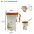 1.4L JUG FCPJ2180 (BLUE, YELLOW, MAROON)
