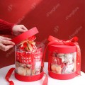 TRANSPARENT HUG BUCKET PACKAGING BOX (CM) 透明抱抱桶包装礼盒 (L)16.5 x (H)19 CM) TRANSPARENT HUG BUCKET PACKAGING BOX (CM) 透明抱抱桶包装礼盒 (L)16.5 x (H)19 CM)