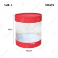 TRANSPARENT HUG BUCKET PACKAGING BOX (CM) 透明抱抱桶包装礼盒 (L)16.5 x (H)19 CM) TRANSPARENT HUG BUCKET PACKAGING BOX (CM) 透明抱抱桶包装礼盒 (L)16.5 x (H)19 CM)