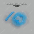 NON-WOVEN 21" STRIP CAP (BLUE) (CM) (100'S X 20PKT)