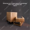 PAPER BAG WITH STRING HANDLE (PLAIN BROWN) (H250 x L245 x W245mm) (CM) (25'S) (8PKTCTN) PAPER BAG WITH STRING HANDLE (PLAIN BROWN) (H250 x L245 x W245mm) (CM) (25'S) (8PKTCTN)