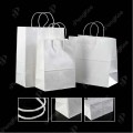 WHITE TWISTED HANDLE PAPER BAG NO.2- 28 X 28 X 15 (CM)