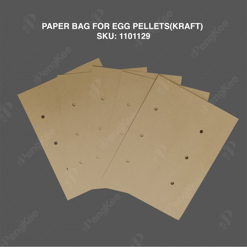 PAPER BAG FOR EGG PELLETS (KRAFT)