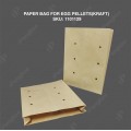 PAPER BAG FOR EGG PELLETS (KRAFT)