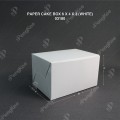 PAPER CAKE BOX 6 X 4 X 3 (WHITE) (100'S X 5PKT (500'SCTN) PAPER CAKE BOX 6 X 4 X 3 (WHITE) (100'S X 5PKT (500'SCTN)