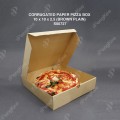 CORRUGATED PAPER PIZZA BOX 10" x 10" x 2.5" (BROWN PLAIN) (25'S/PKT) CORRUGATED PAPER PIZZA BOX 10" x 10" x 2.5" (BROWN PLAIN) (25'S/PKT)