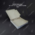 PAPER PIZZA BOX 10" X 10" X 1-1/2" (WHITE PLAIN) (100'S/PKT) PAPER PIZZA BOX 10" X 10" X 1-1/2" (WHITE PLAIN) (100'S/PKT)
