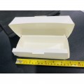 PAPER HOT DOG BOX (150MM X 65MM X 60MM ) (100'S) PAPER HOT DOG BOX (150MM X 65MM X 60MM ) (100'S)
