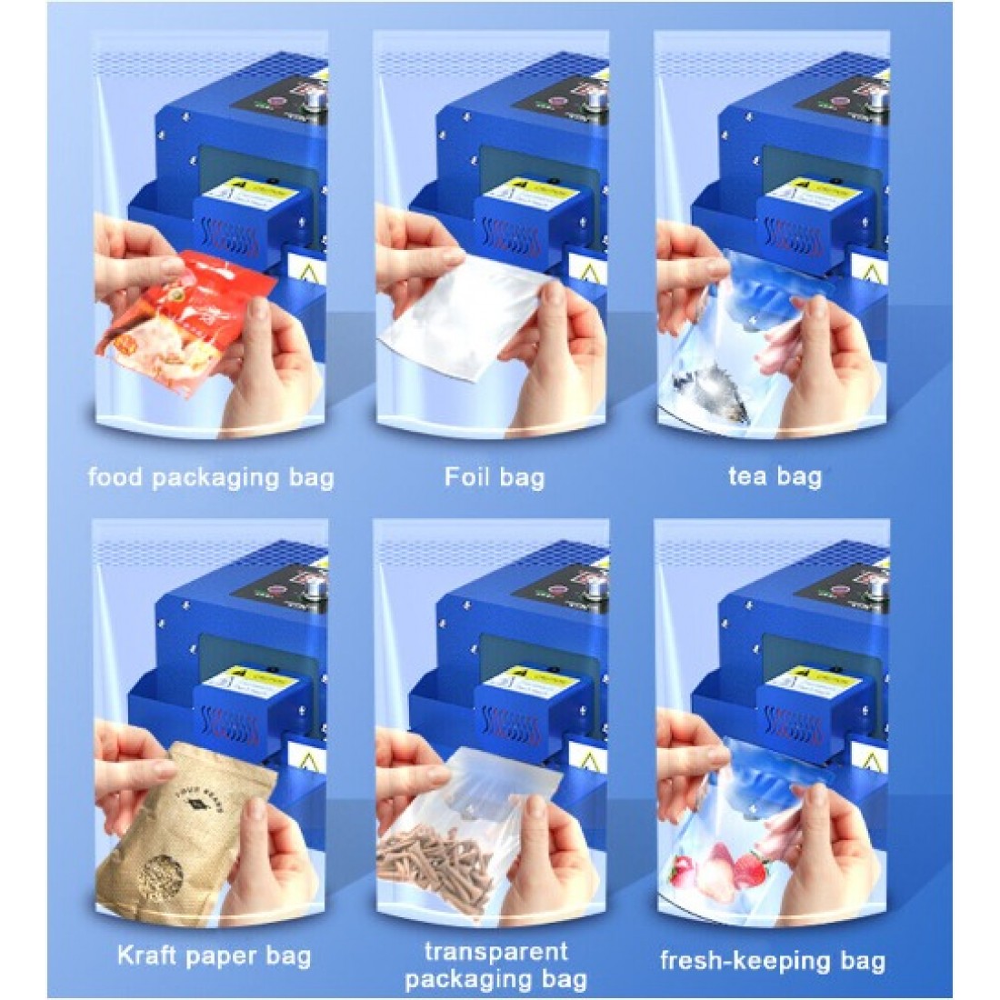 PLASTIC BAG SEALING MACHINE (MEDIUM) GLF-50 (CM) 