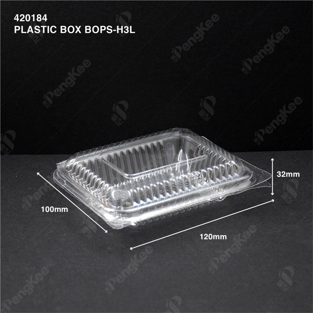 PLASTIC BOX BOPS-H3L (50'S X 24PKT/CTN)