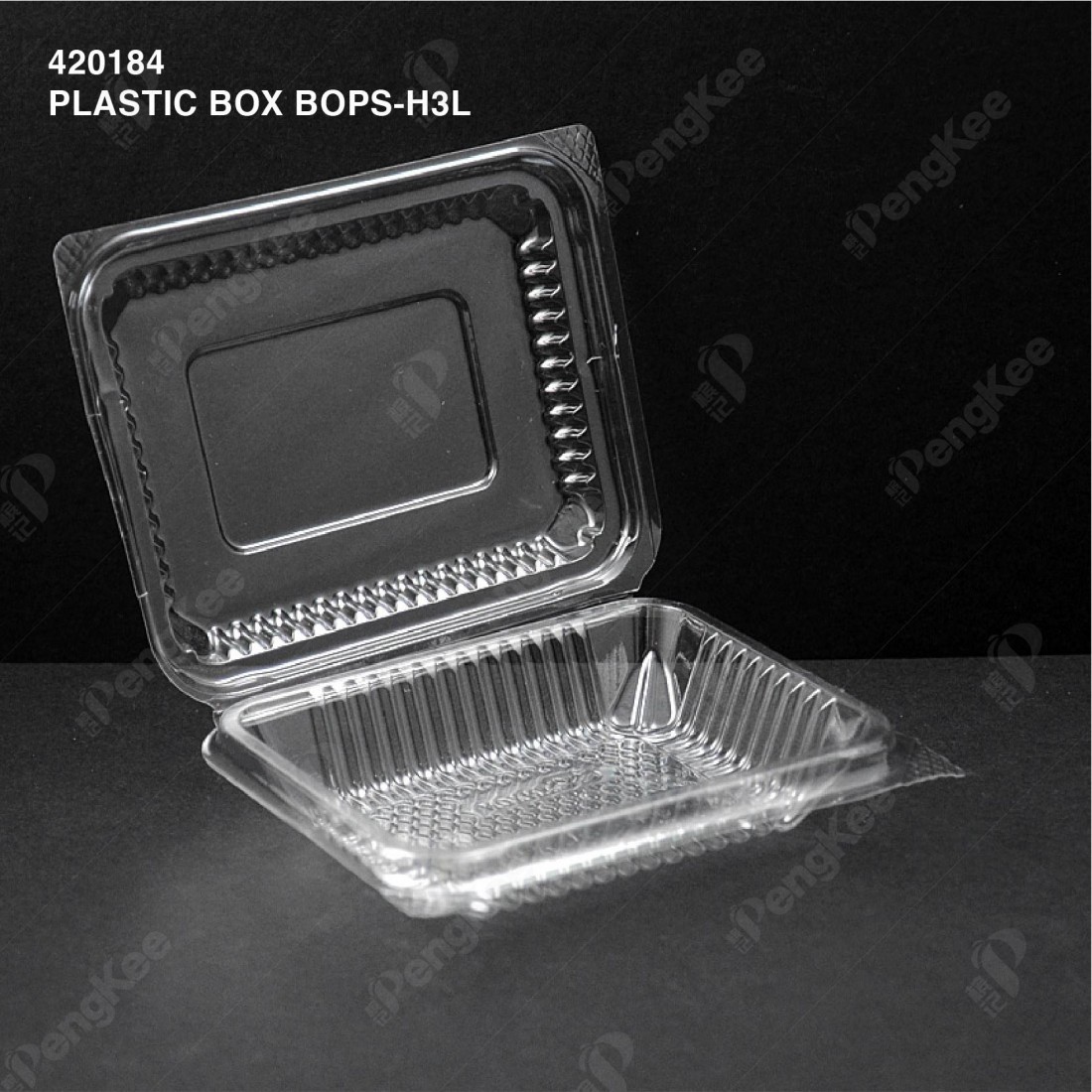 PLASTIC BOX BOPS-H3L (50'S X 24PKT/CTN)