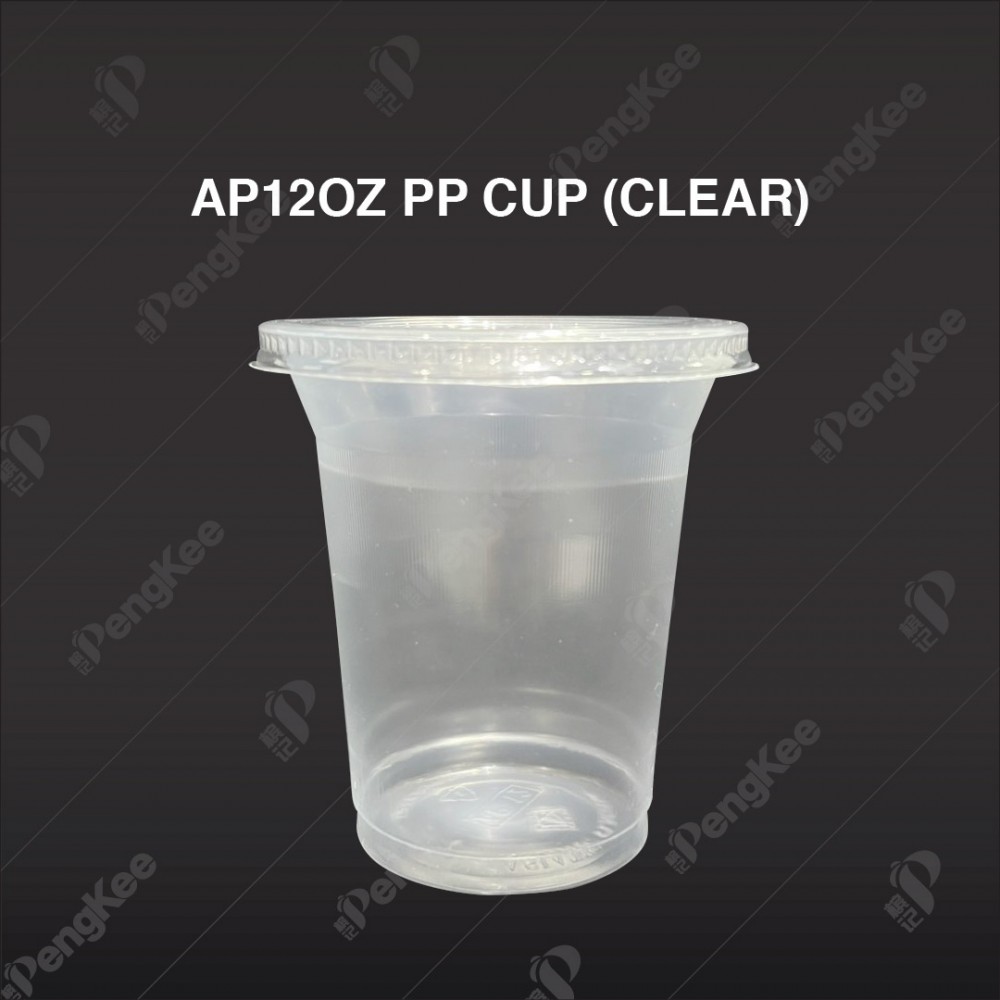 A-PET FLAT LID (FOR AP12OZ & 16OZ)