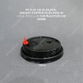 PP FLAT LID 95 (black) w/heart stopper plug (red) (1000'S/CTN) 95 注朔盖 (黑色红心塞) for injection cup PP FLAT LID 95 (black) w/heart stopper plug (red) (1000'S/CTN) 95 注朔盖 (黑色红心塞) for injection cup