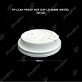 PP LEAK-PROOF HOT CUP LID 90MM (WHITE) 100'S X 20PKT PP LEAK-PROOF HOT CUP LID 90MM (WHITE) 100'S X 20PKT