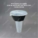 "PP PLASTIC LID 168MM (FOR 90-700 PP HOT POT WITH CUP) 