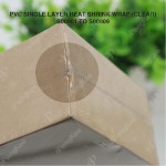 PVC SINGLE LAYER HEAT SHRINK WRAP (CLEAR) (2c x450x650mm) (CM) (100'S/PKT)